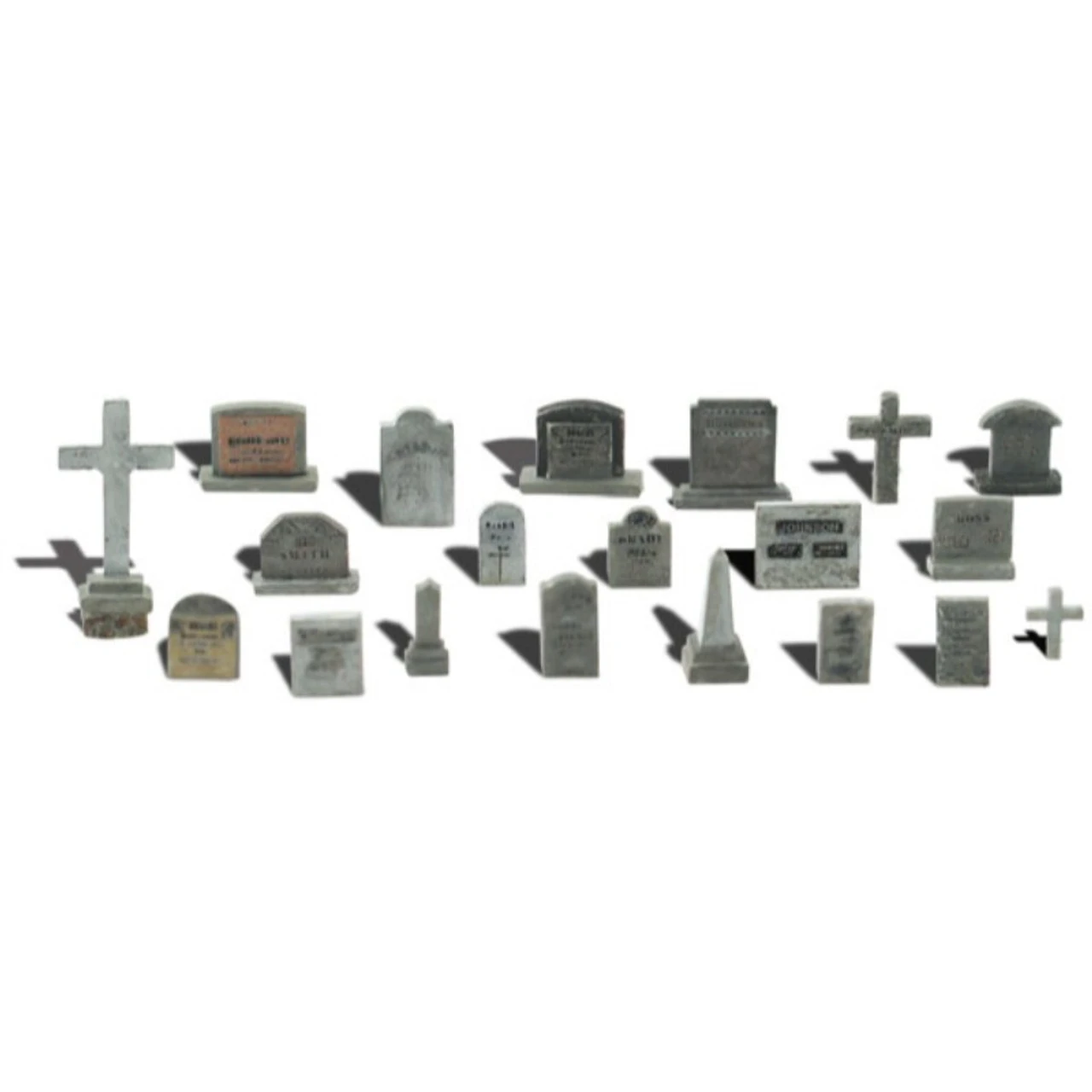 Woodland Scenics #1856 - Tombstones - HO Scale 1 Woodland Scenics #1856 - Tombstones - HO Scale