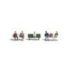 Woodland Scenics #1861 - Bus Stop People - HO Scale
