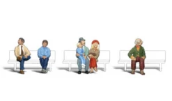 Woodland Scenics #1873 - Passengers - HO Scale