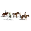 Woodland Scenics #1889 - Horseback Riders - HO Scale