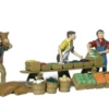 Woodland Scenics #1896 - Farmers Market - HO Scale