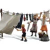 Woodland Scenics #1936 - Wash Day Getaway - HO Scale