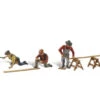 Woodland Scenics #1947 - Carpenter Crew - HO Scale