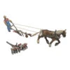 Woodland Scenics #210 - Plow, Disc, Horse, And Man - HO Scale Kit