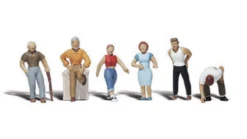 Woodland Scenics #2124 - Ordinary People - N Scale