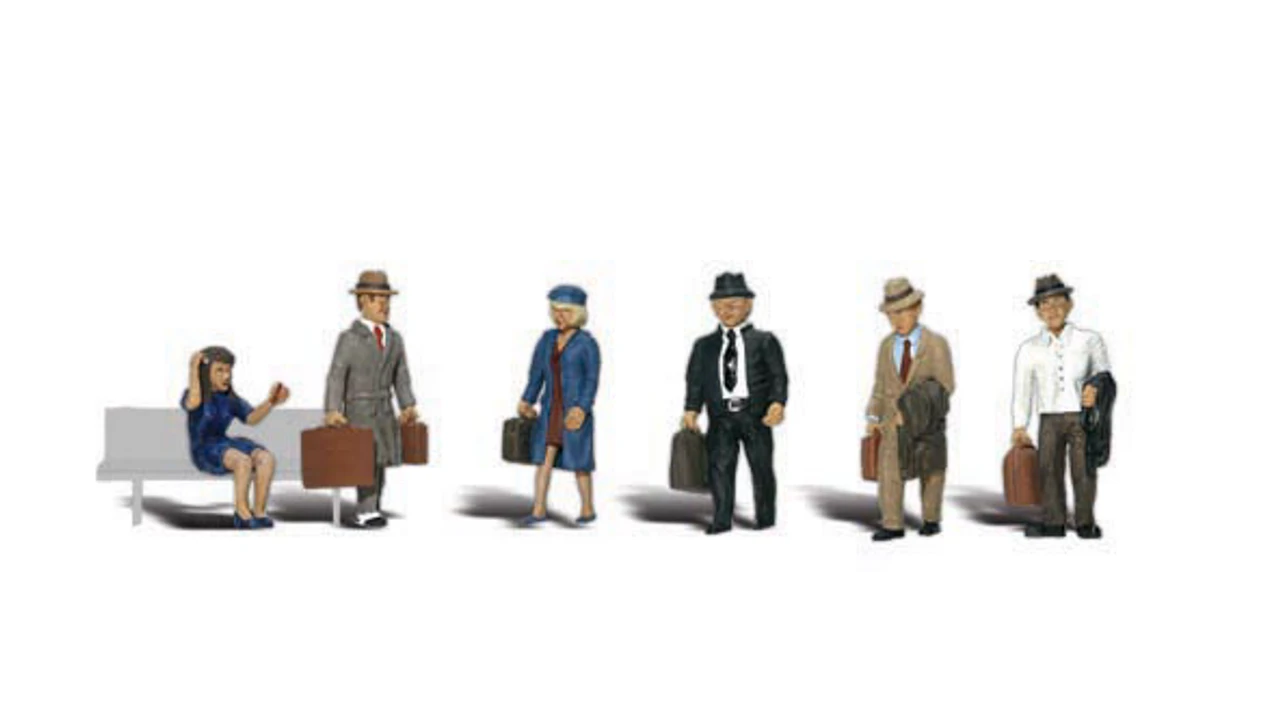 Woodland Scenics #2155 - Travelers - N Scale 1 Woodland Scenics #2155 - Travelers - N Scale