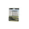 Woodland Scenics 2265 - Wired Poles Single Crossbar - HO Scale