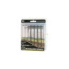 Woodland Scenics 2266 - Wired Poles Double Crossbar - HO Scale