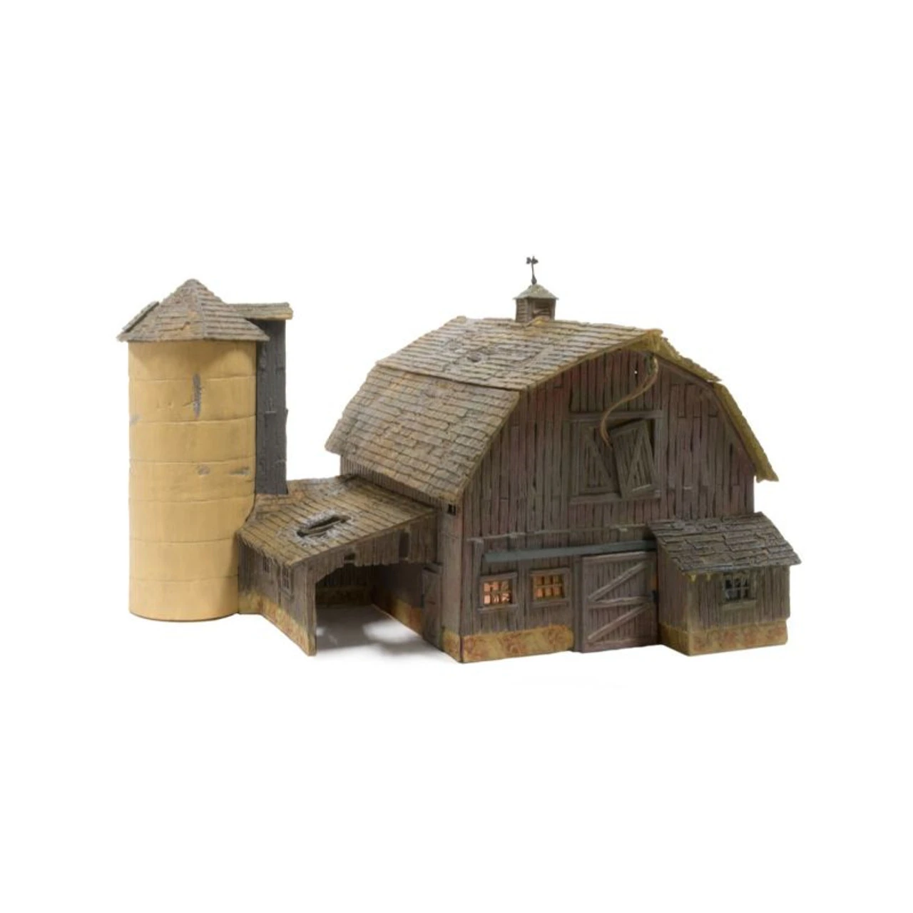 Woodland Scenics 5038 - Built & Ready Old Weathered Barn - HO Scale 1 Woodland Scenics 5038 - Built & Ready Old Weathered Barn - HO Scale