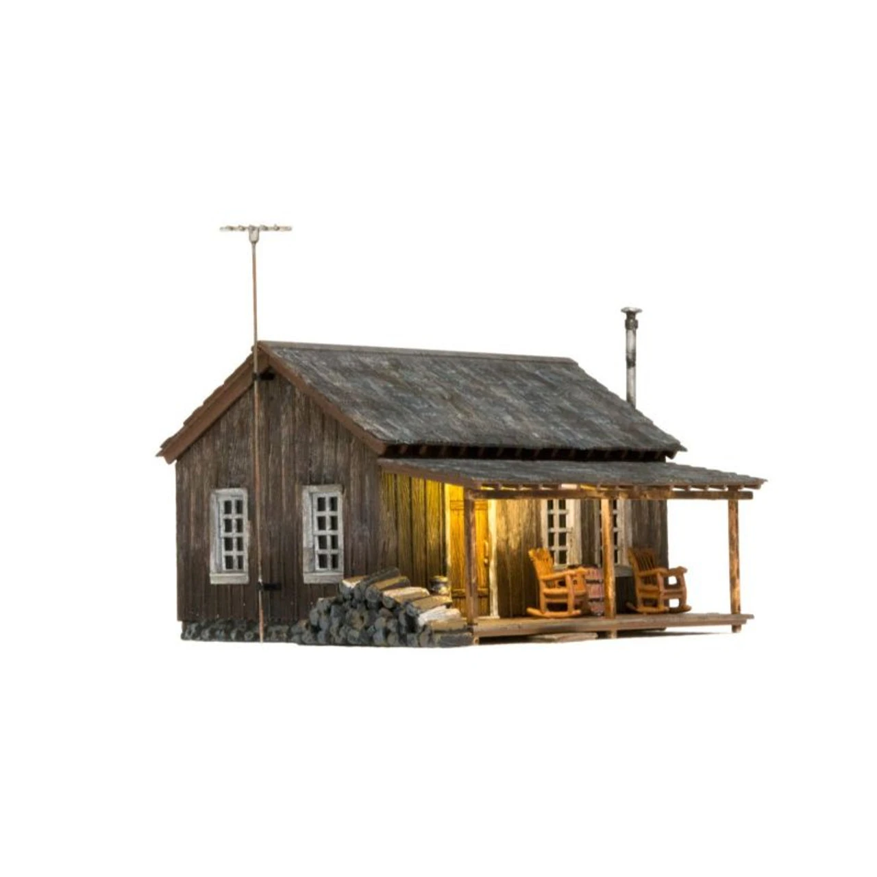 Woodland Scenics 5065 - Rustic Cabin - HO Scale 1 Woodland Scenics 5065 - Rustic Cabin - HO Scale