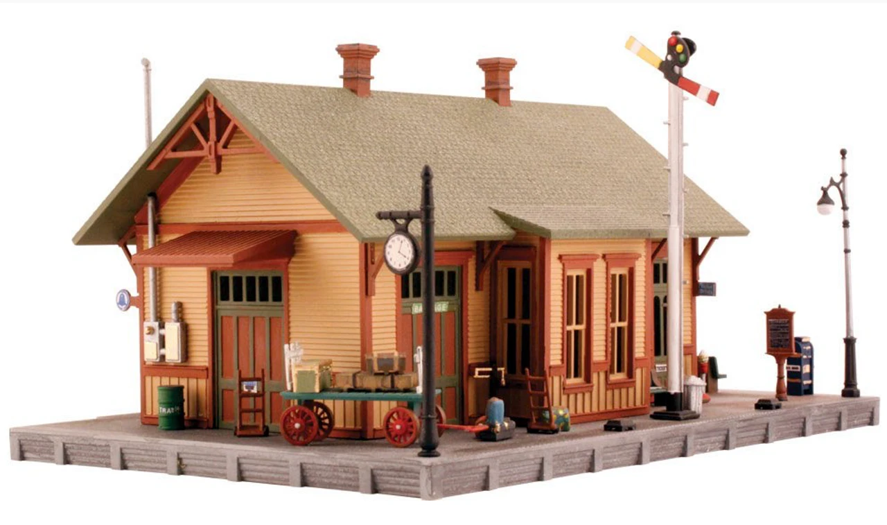 Woodland Scenics #5207 - Woodland Station - N Scale Kit 1 Woodland Scenics #5207 - Woodland Station - N Scale Kit